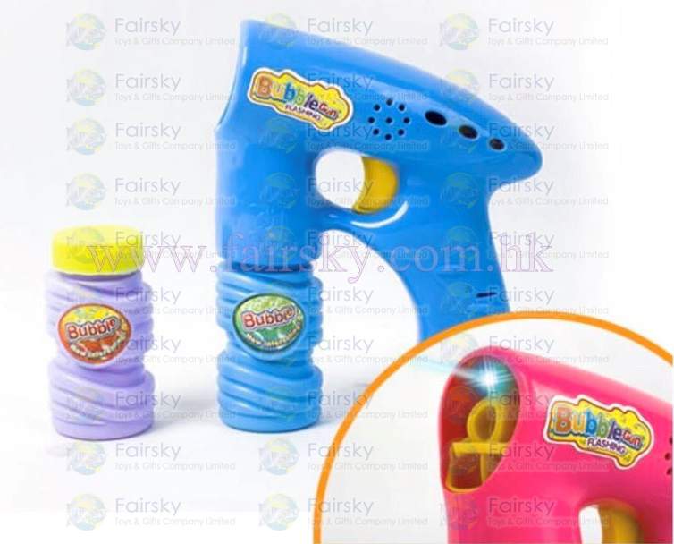 Bubble Gun with Light and Sound