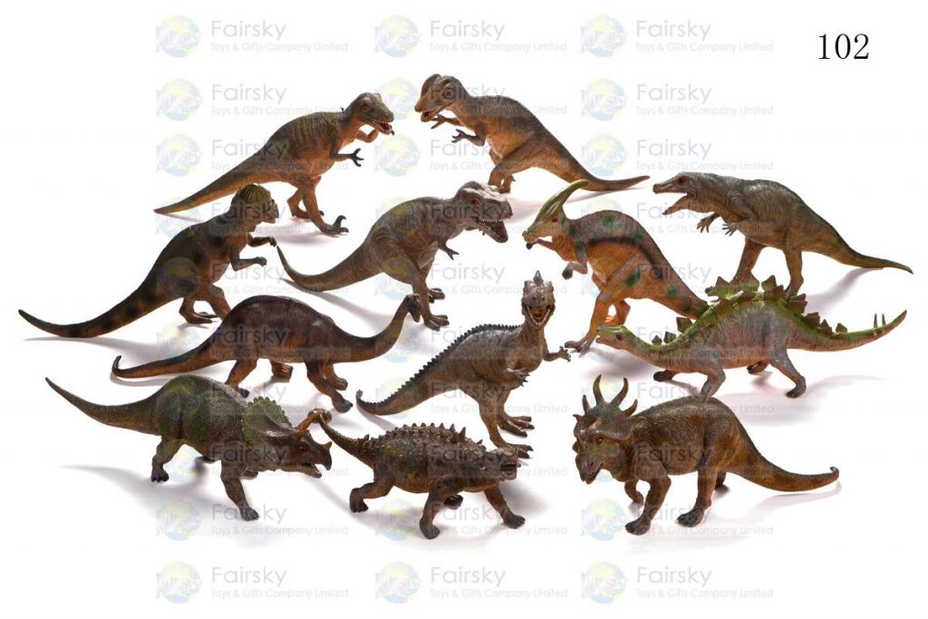 16.5"-22" PVC DINOSAURS 12 STYLES