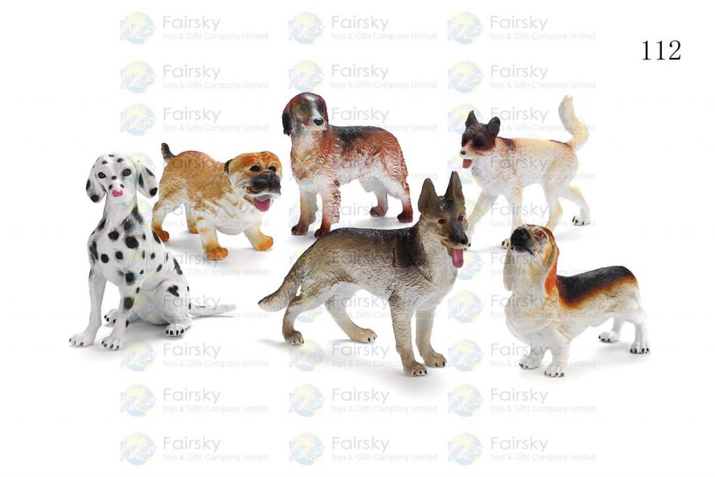 4.5"-6" PVC CLASSIC BREED DOG 6 STYLES