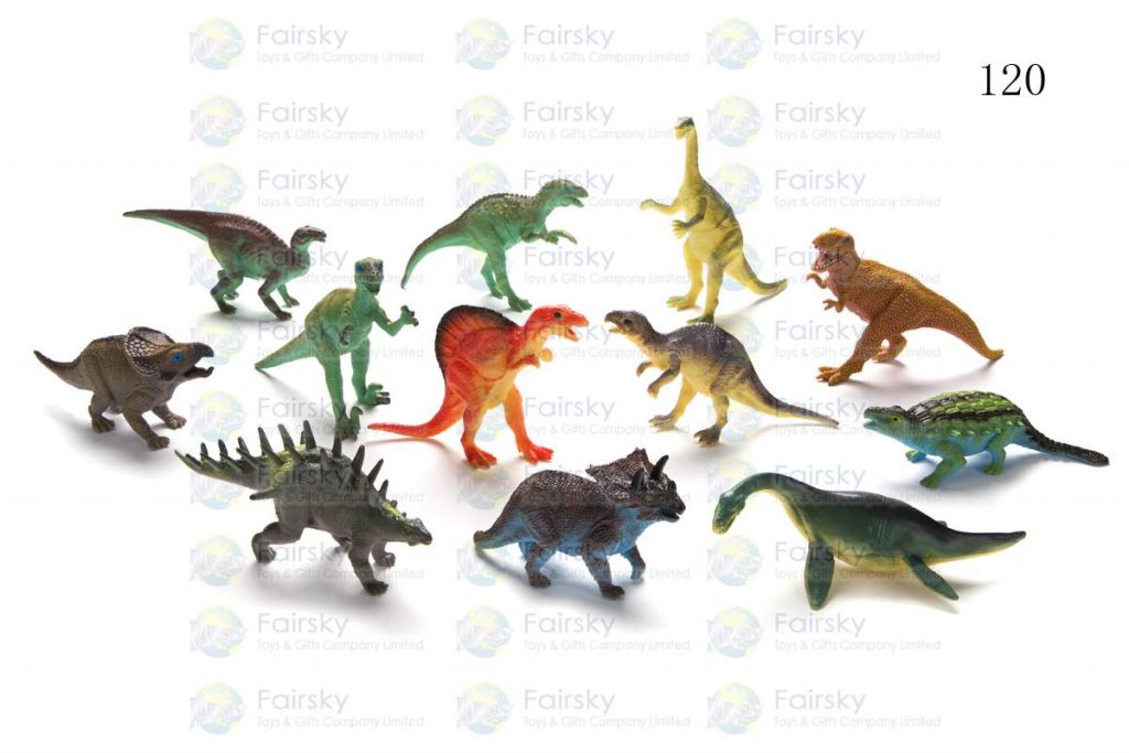 5.5" PVC DINOSAURS 12 STYLES