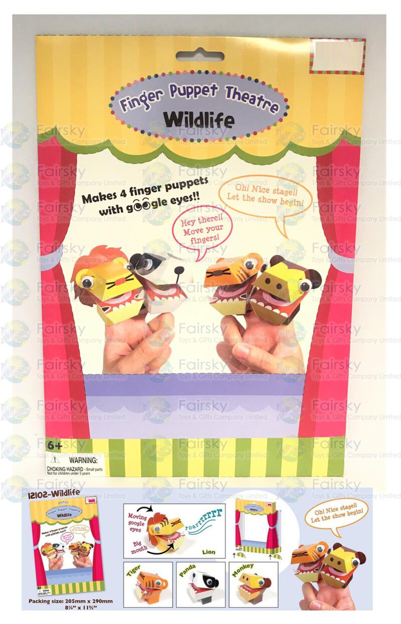 Wildlife Finger Puppet Theatre