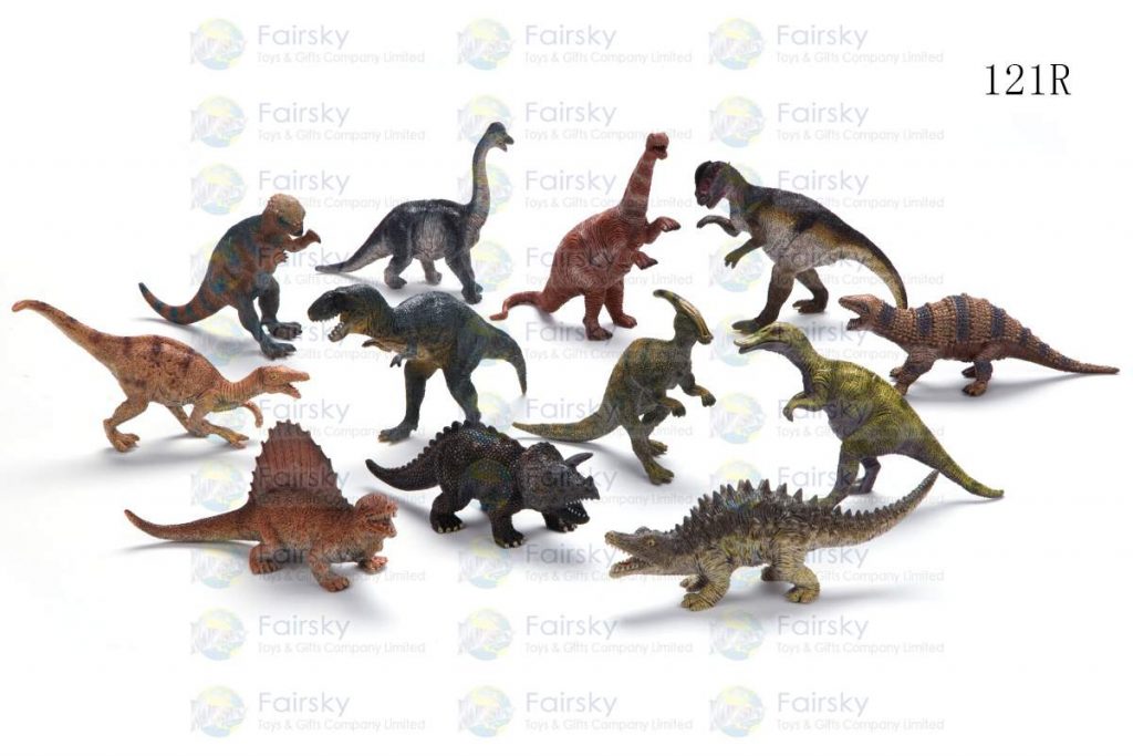 5.5" PVC DINOSAURS 12 STYLES