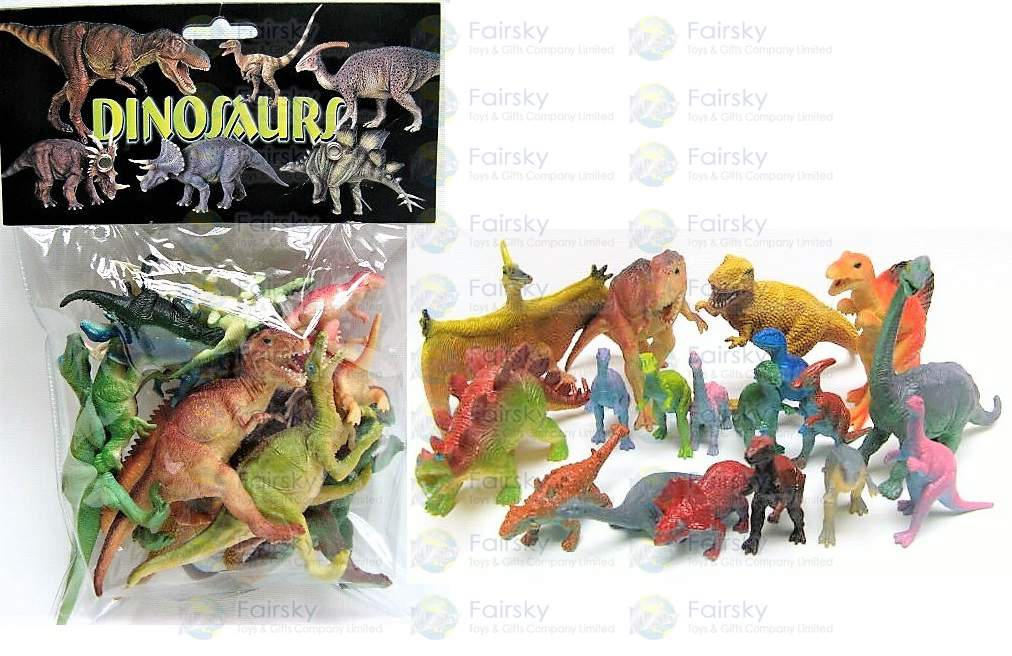 18pcs Dinosaurs Set
