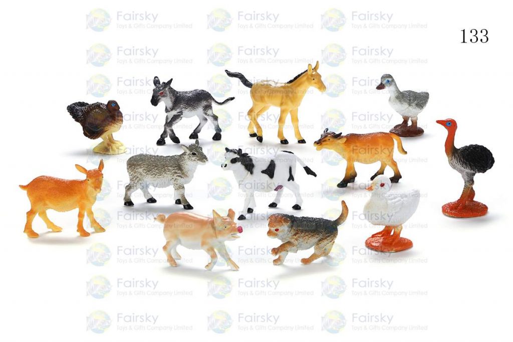 2"-4" PVC FARM ANIMALS 12 STYLES