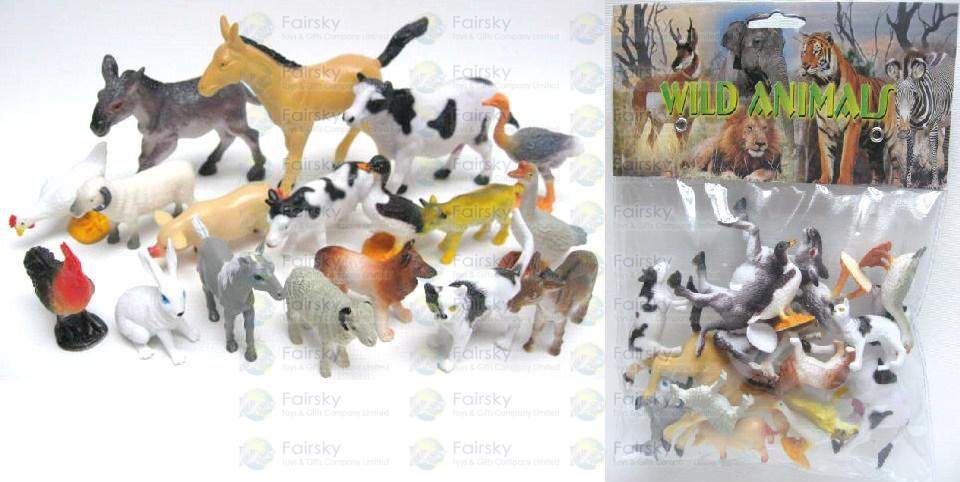 18pcs Farm Animals Set