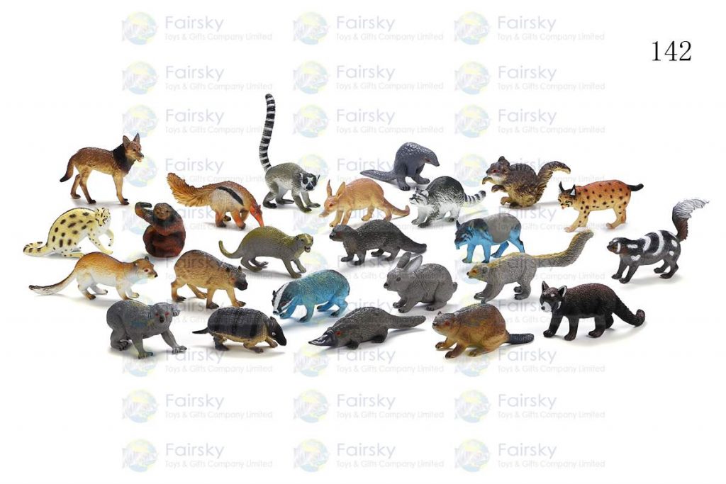 4"-7" PVC FOREST ANIMALS 24 STYLES
