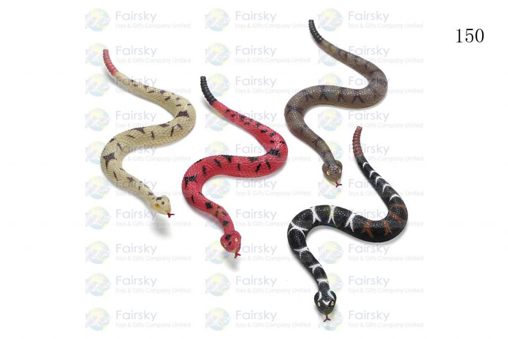 18" PVC RATTLE SNAKES 4 STYLES