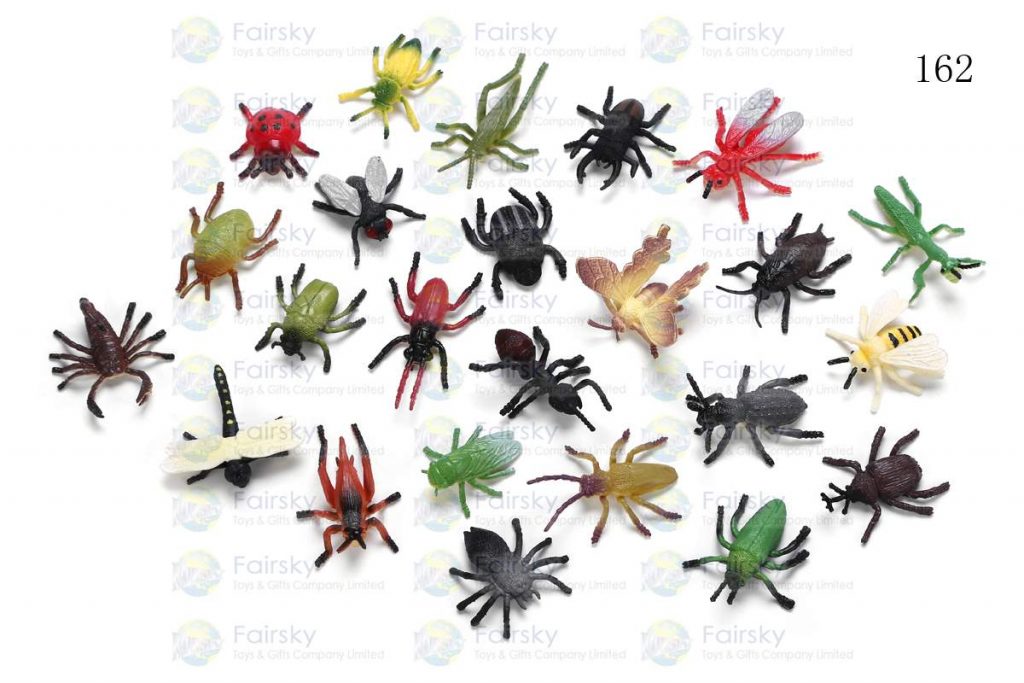 1.5"-2.5" PVC AUTHENTIC INSECTS 24 STYLES