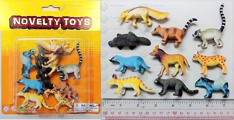 1.5"-3" PVC FOREST ANIMALS 36 STYLES