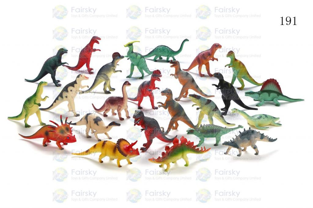 7"-8"  PVC DINOSAURS 24 STYLES