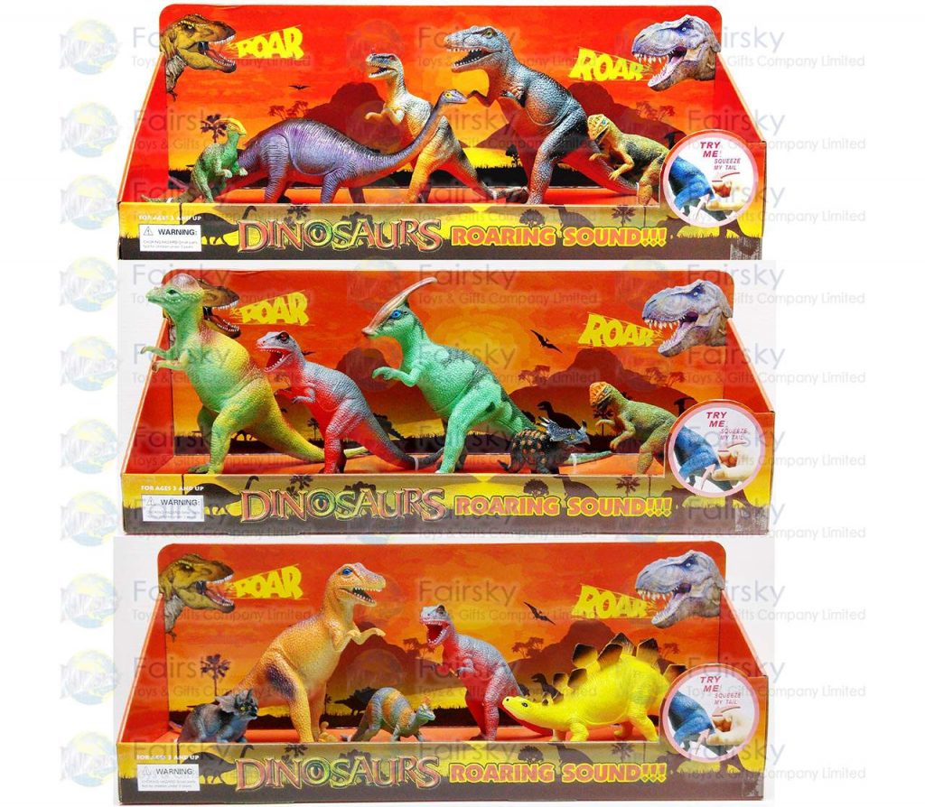 Set of 5pcs Dinosaurs