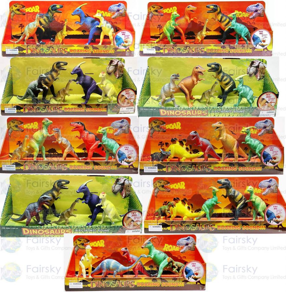 Set of 5pcs Dinosaurs