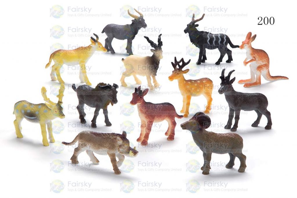 2.5" PVC WILD ANIMALS 12 STYLES