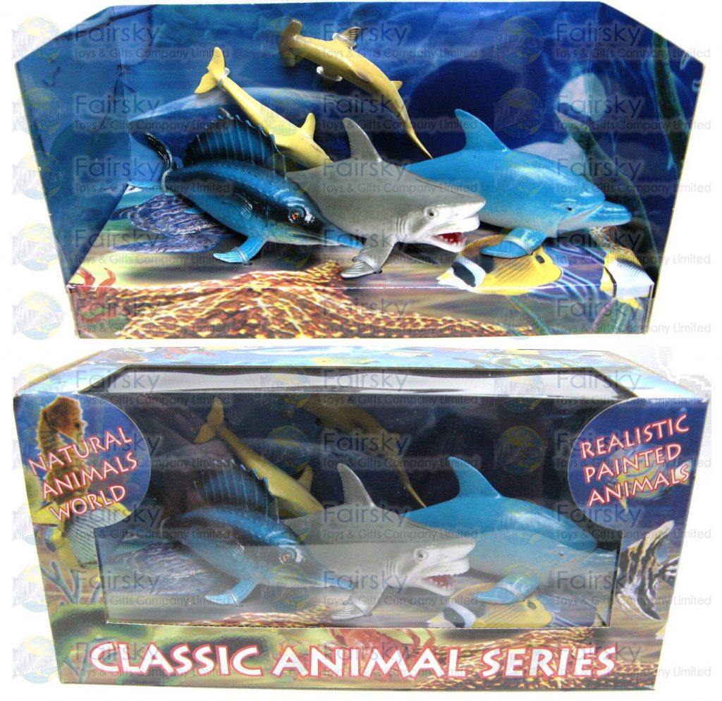 Set of 5pcs Ocean Animals