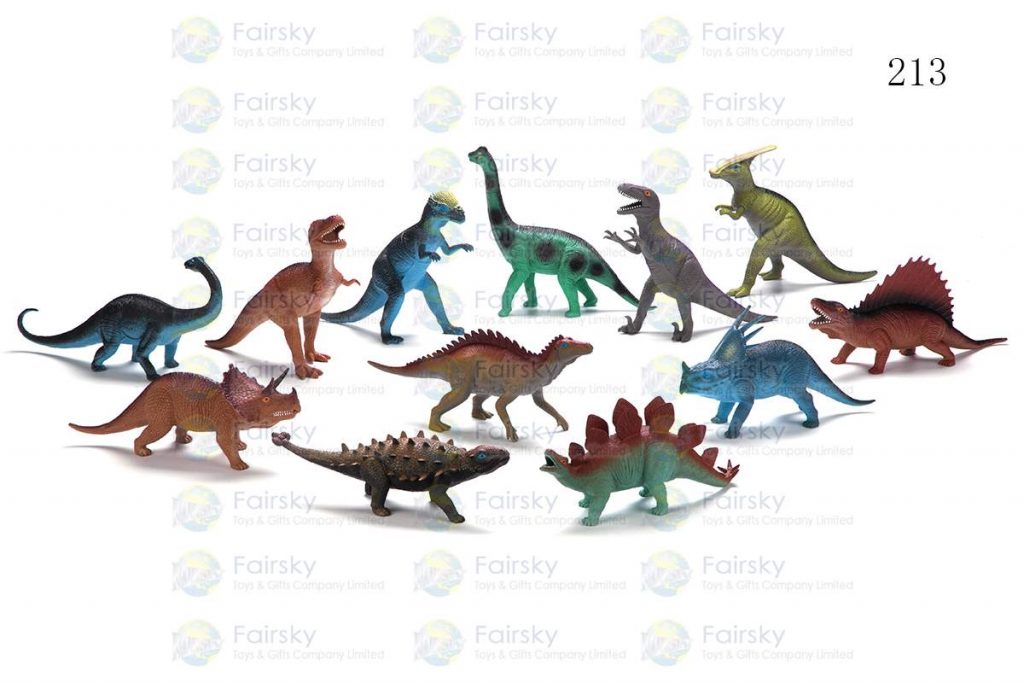 8.5"-11" PVC DINOSAURS 12 STYLES