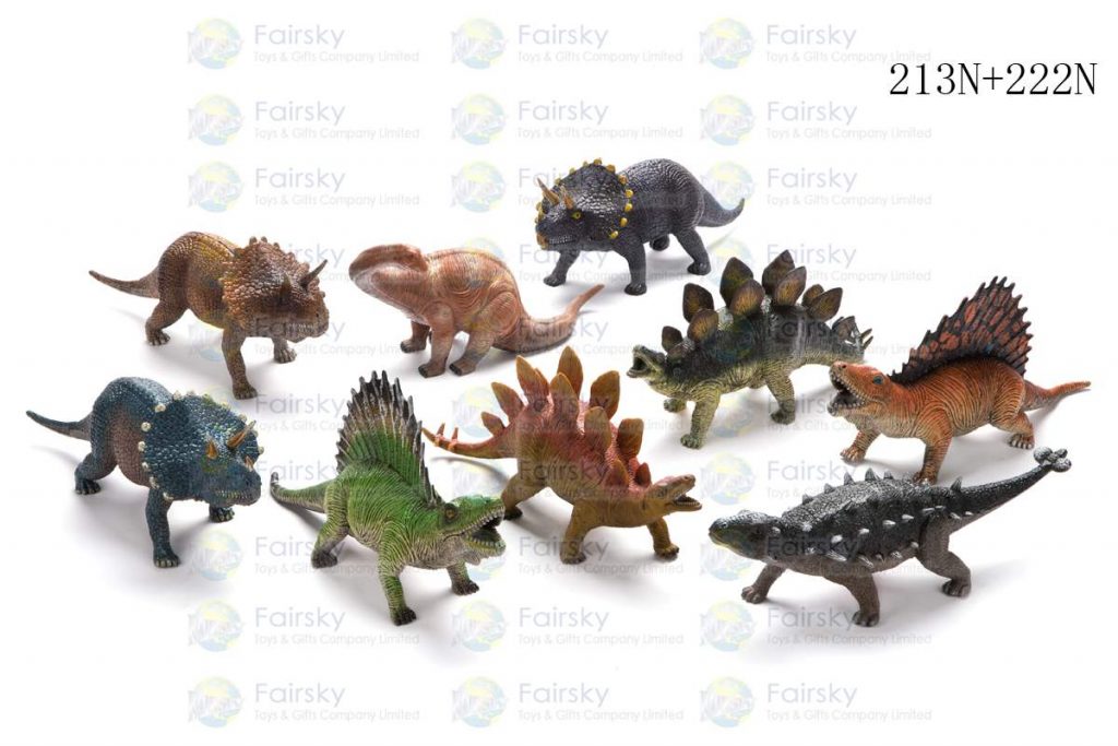 8.5"-11" PVC DINOSAURS 7 STYLES