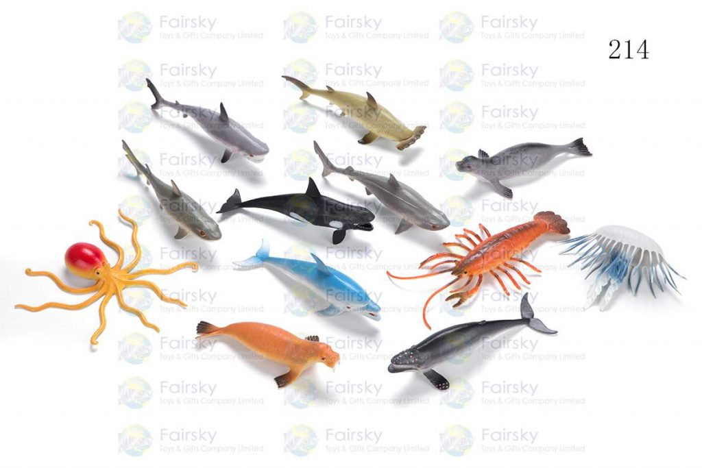 4.5"-9.75"OCEAN ANIMALS 12 STYLES