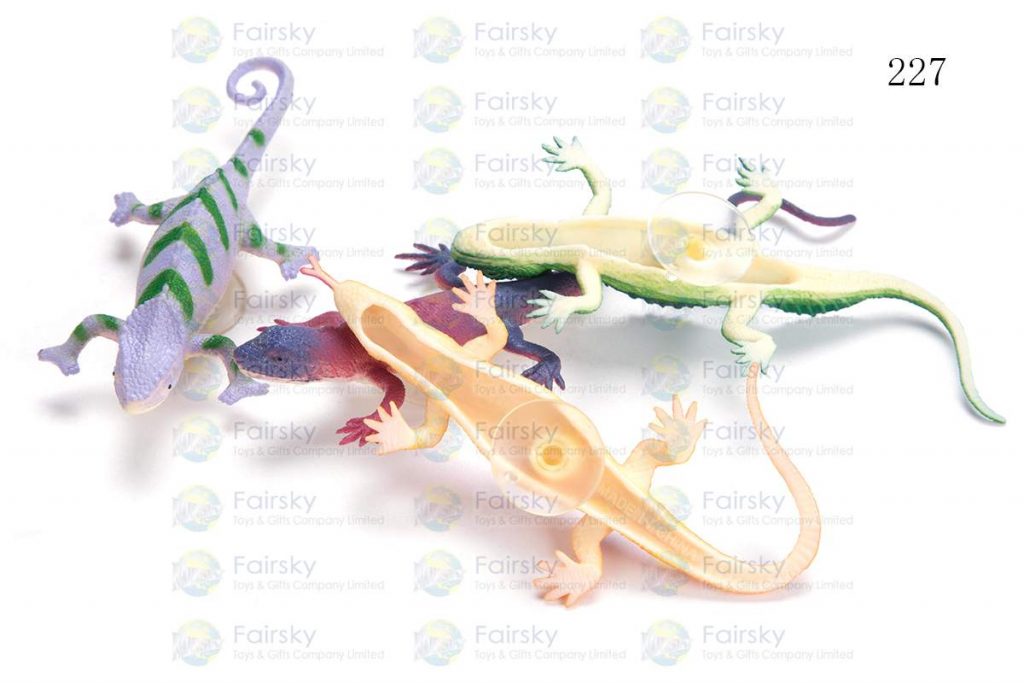 4" PVC LIZARDS 4 STYLES