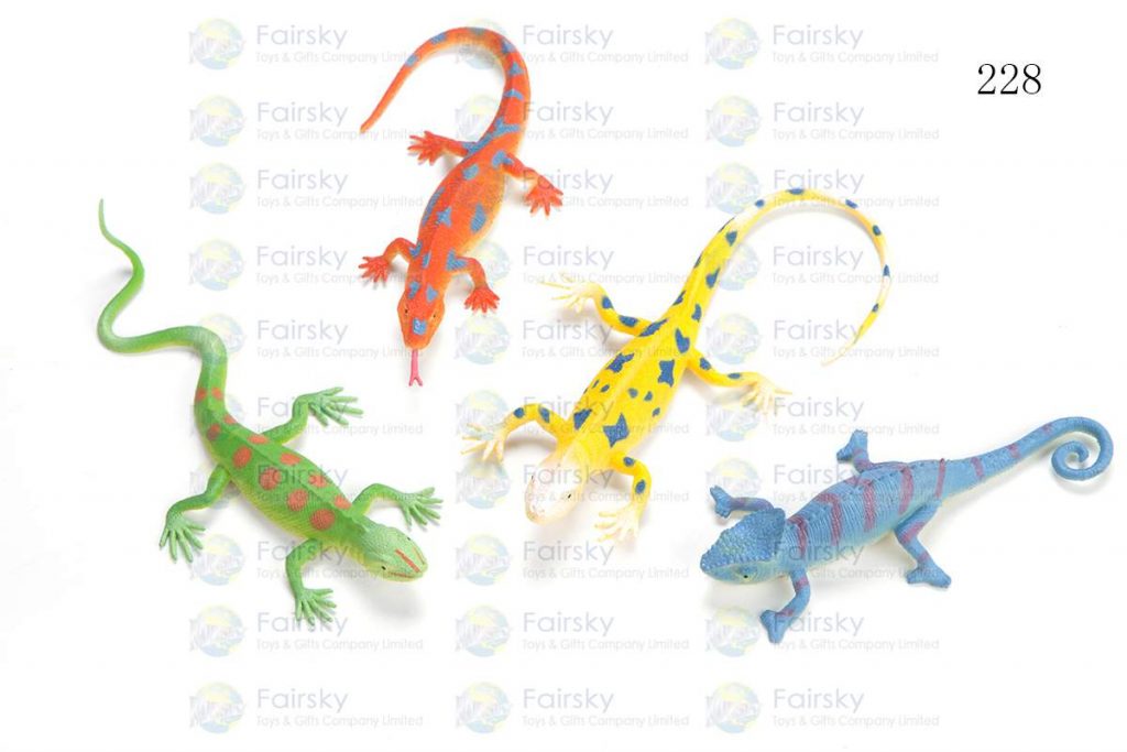 8" PVC LIZARDS 4 STYLES