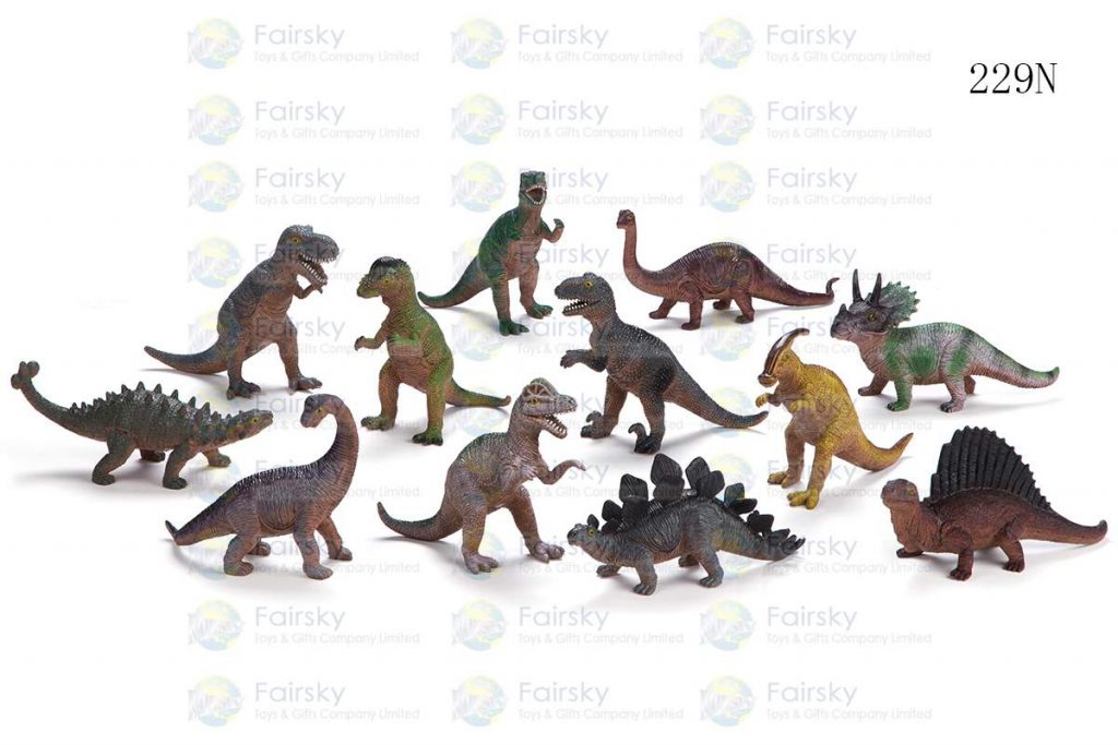 7" PVC DINOSAURS 12 STYLES