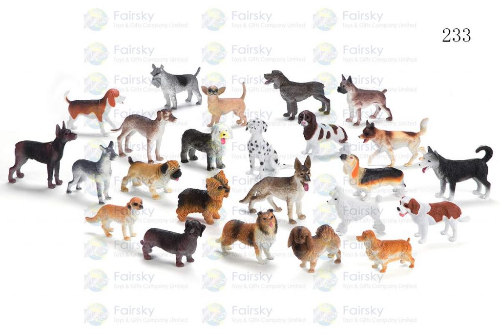 2.5" PVC CLASSIC BREED DOG 22 STYLES