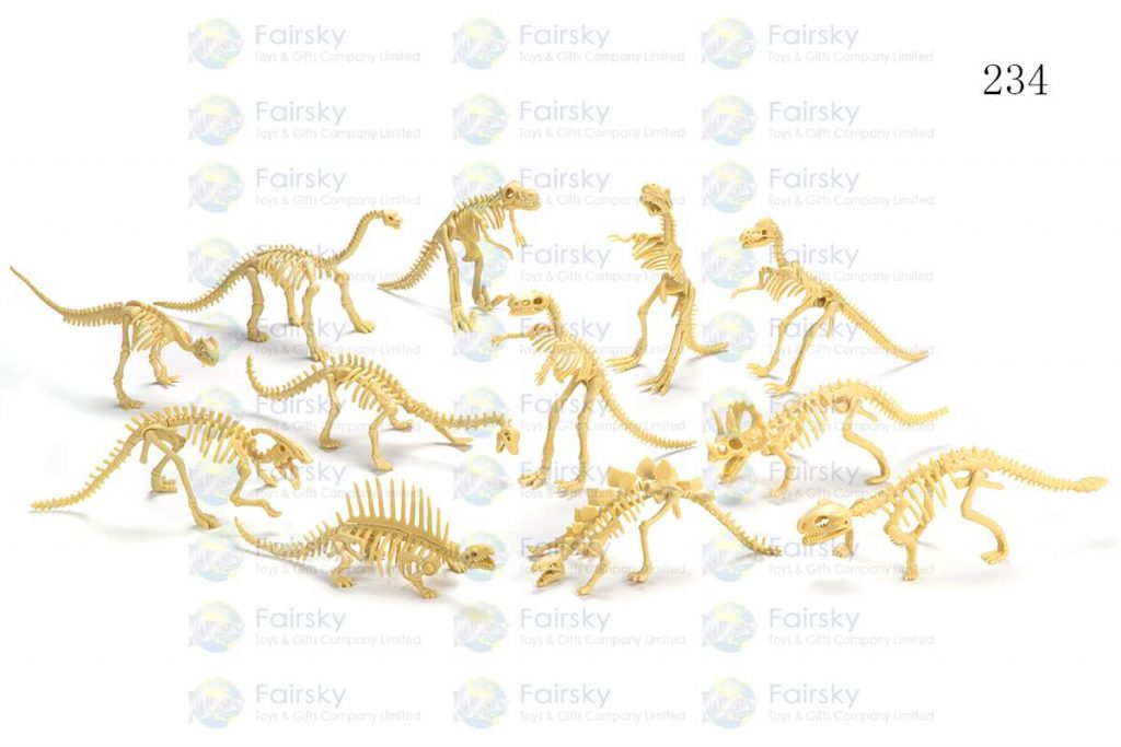 PVC DINOSAURS BONE 12 STYLES