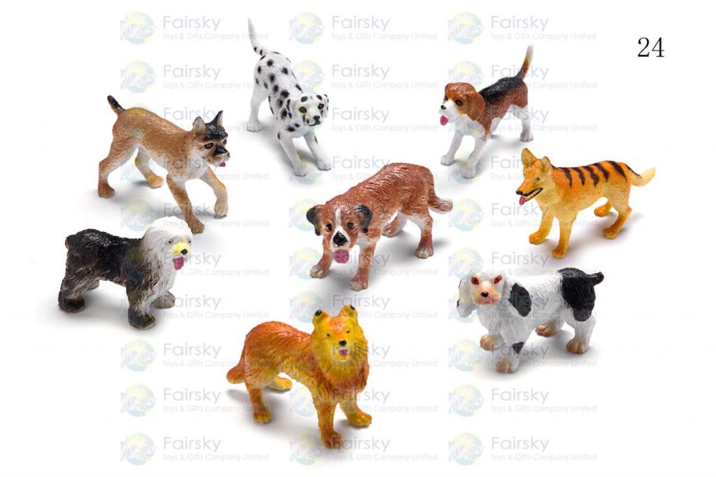 2.5" PVC CLASSIC BREED DOG 8 STYLES