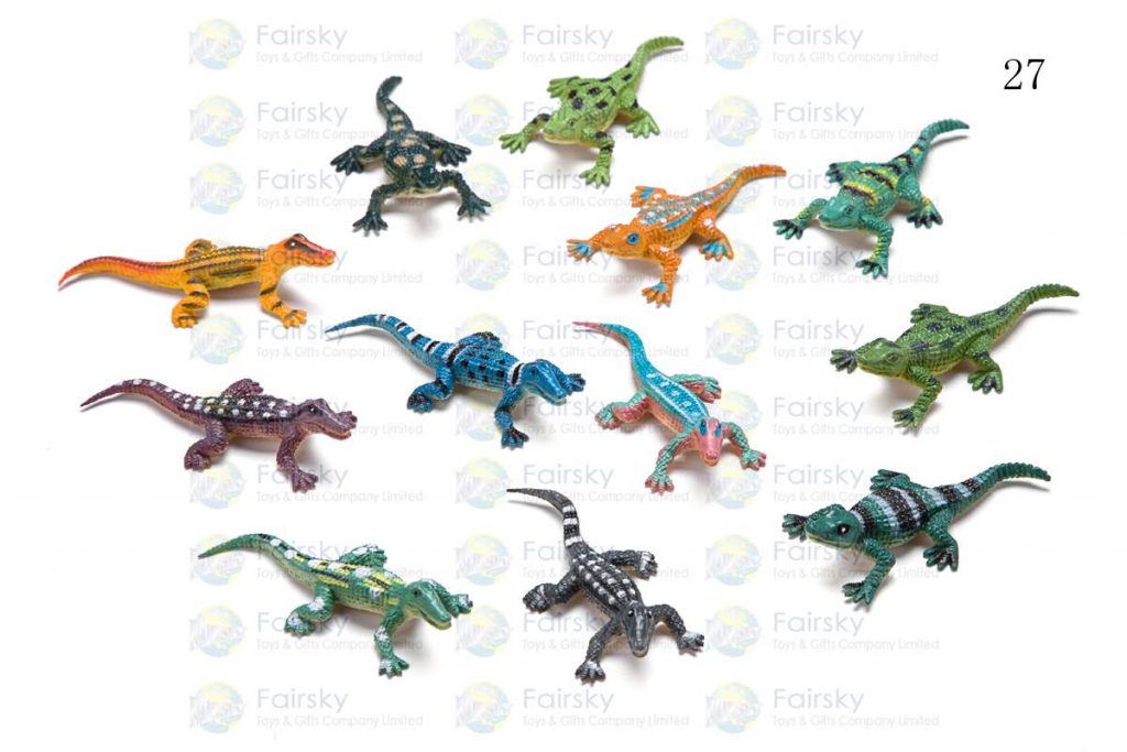 2.5" PVC CROCODILIE 2 STYLES, 12 COLORS