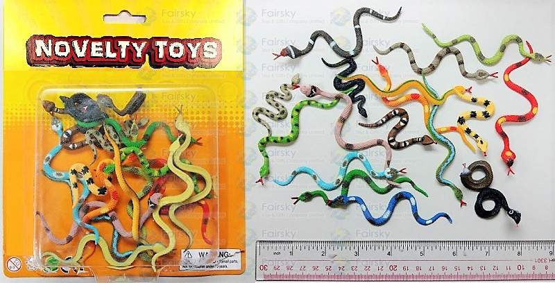 Set of 18pcs 2" Snakes