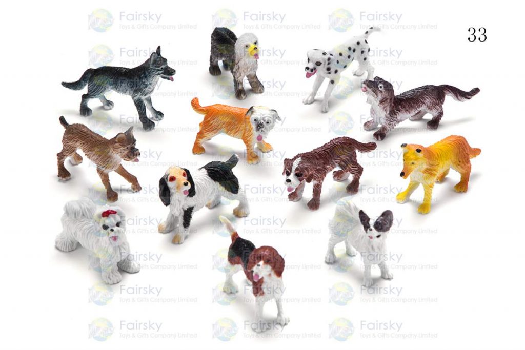 2" PVC CLASSIC BREED DOG 12 STYLES