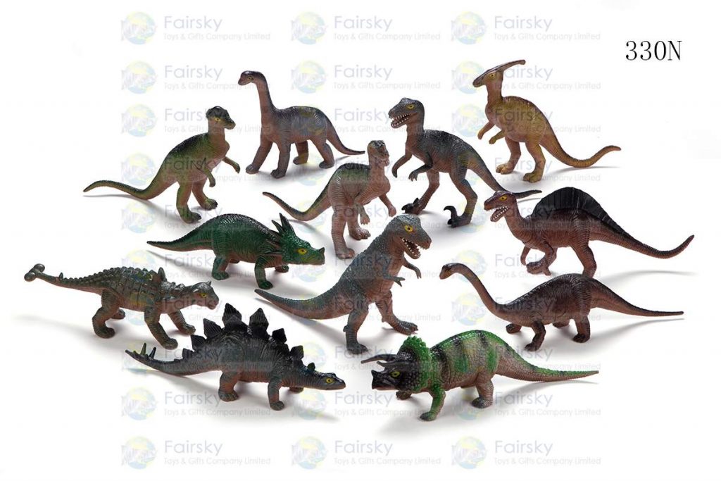 8" PVC DINOSAURS 12 STYLES