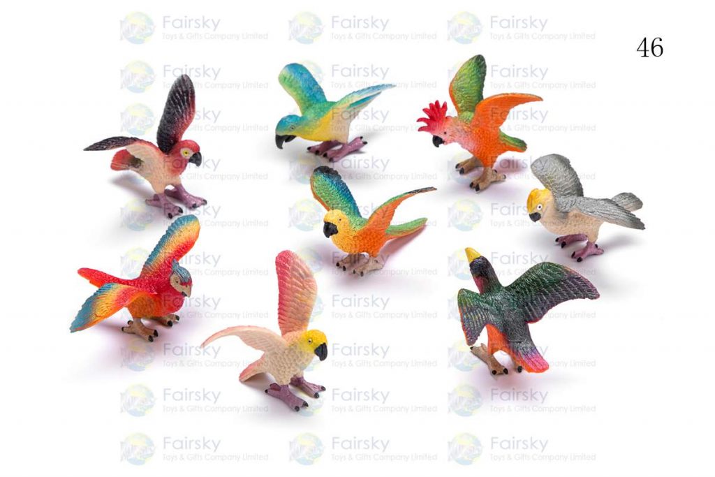 2.5"-3" PVC PARROT 8 STYLES