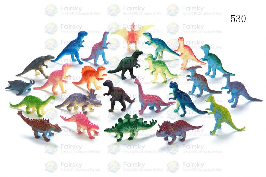 2.5" PVC DINOSAURS 24 STYLES