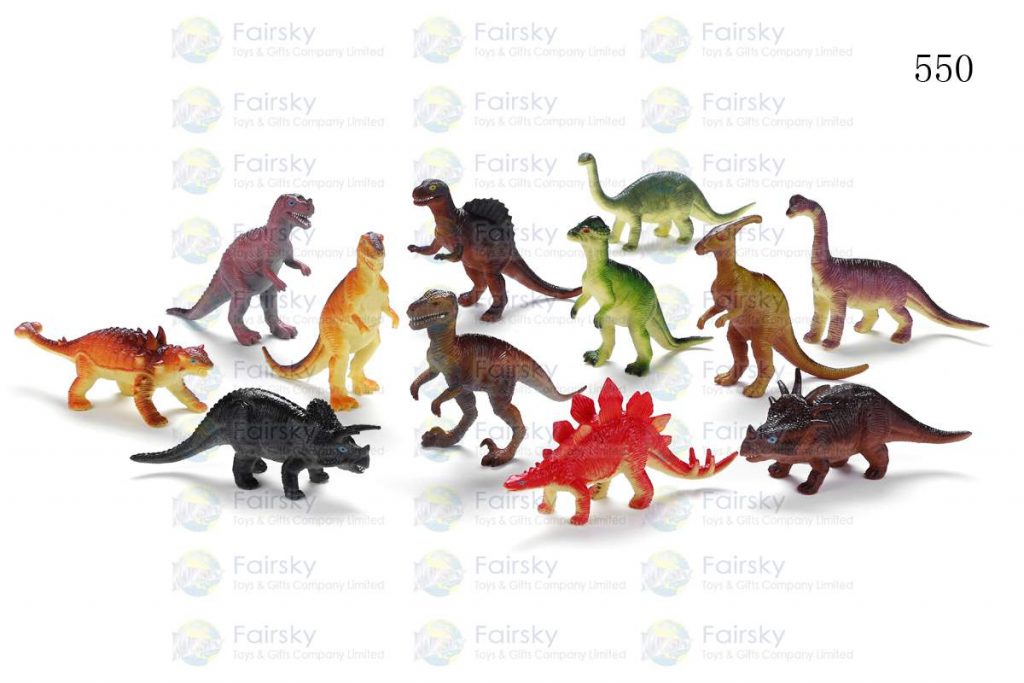 6" PVC DINOSAURS 12 STYLES