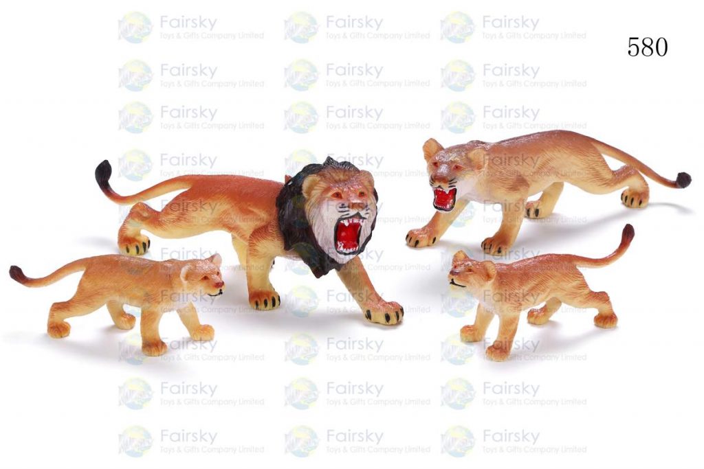 10" PVC KING LION 4 STYLES