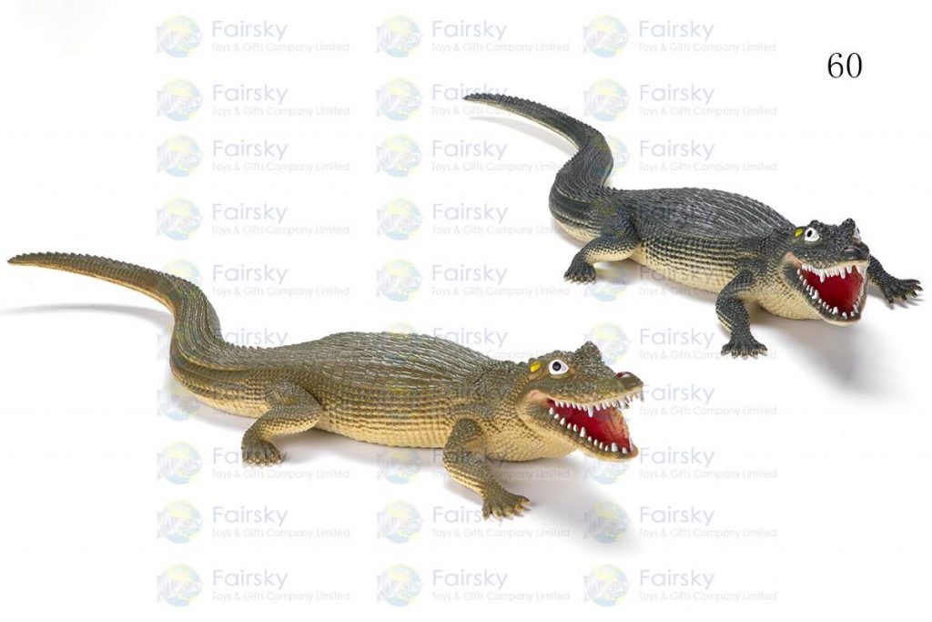 26" PVC CROCODILIE 1 STYLE, 2 COLORS