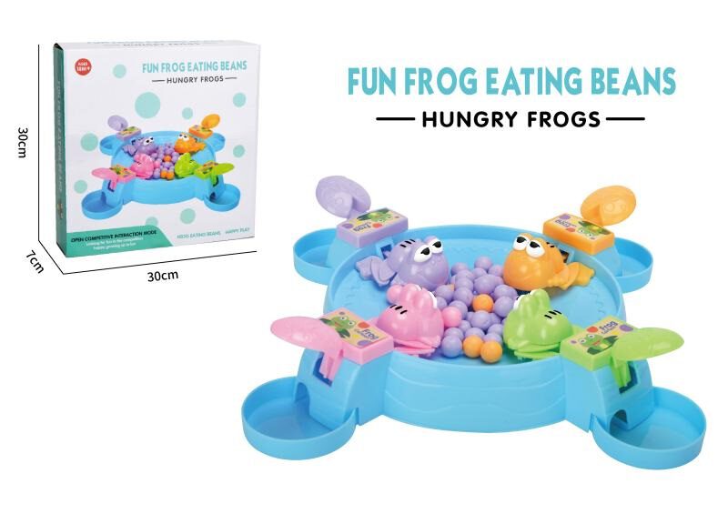 Fun frog eating beans game