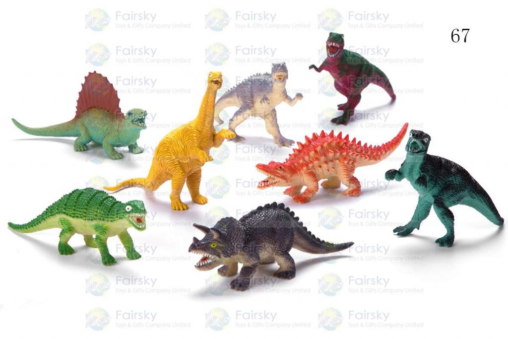 5"-7" PVC DINOSAURS 8 STYLES