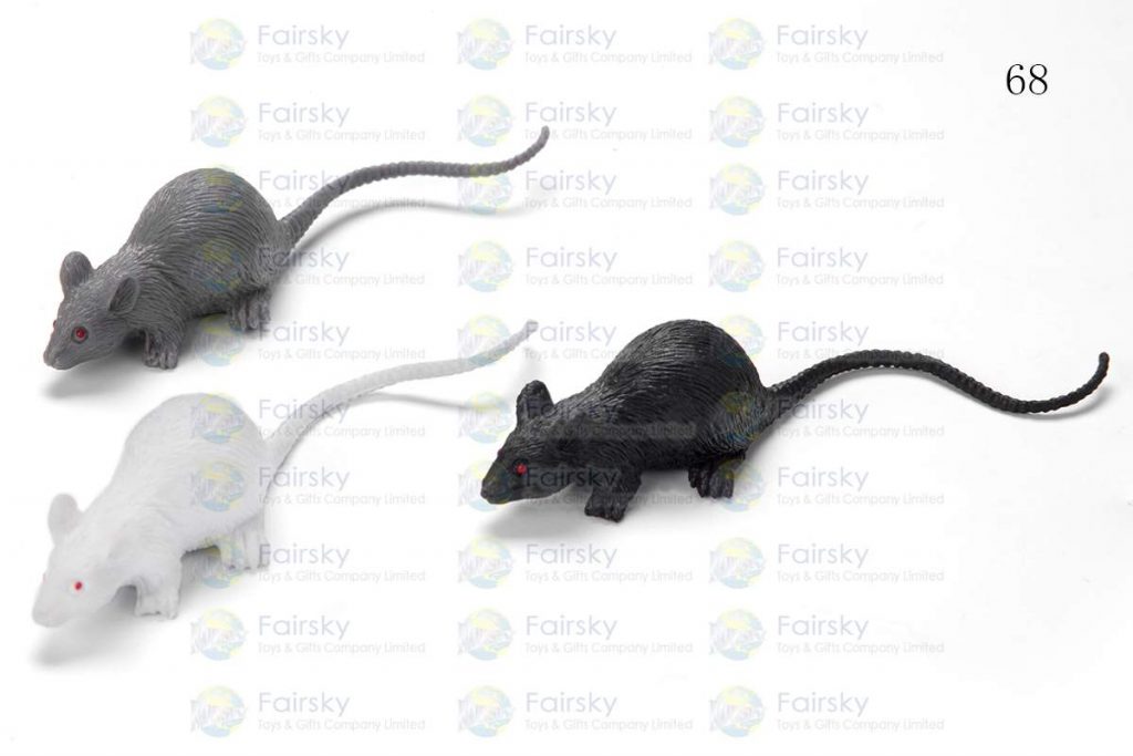 4" PVC RAT 1 STYLE, 3 COLORS