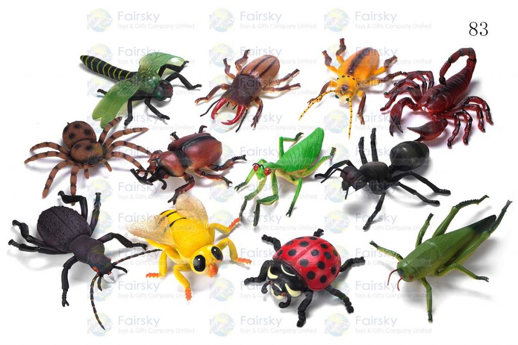 10"-15.5" PVC INSECTS WORLD 12 STYLES