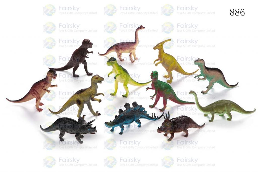 10"-14" PVC DINOSAURS 12 STYLES