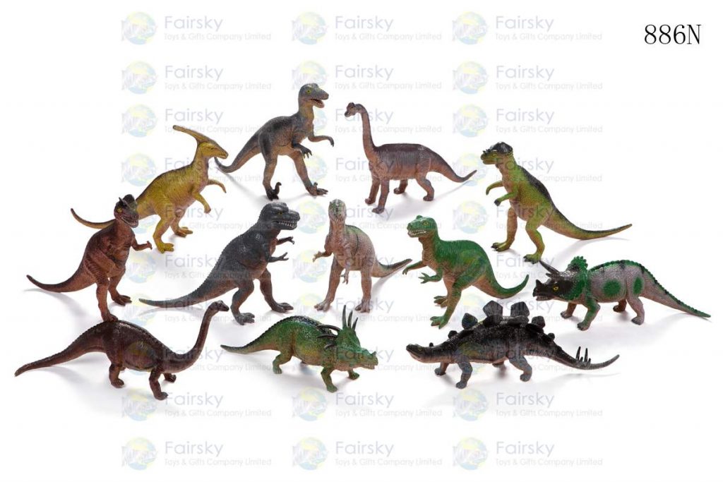 10"-14" PVC DINOSAURS 12 STYLES