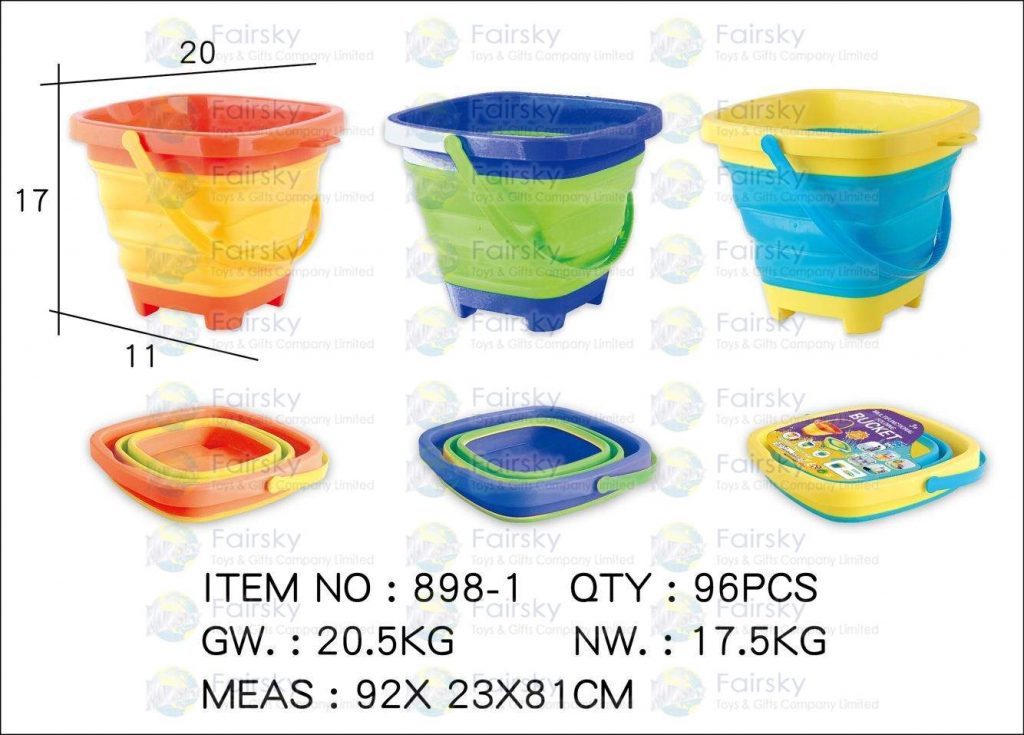 Multi Functional Folding Square Bucket