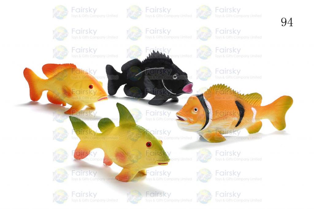 8"-9" PVC TROPICAL FISH 4 STYLES