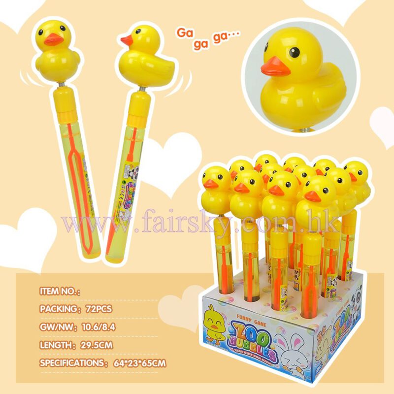 29.5cm Duck Whistling Bubble Wand