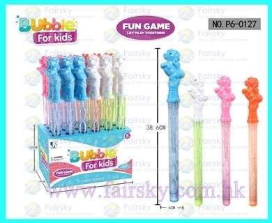 38.6cm Rainbow Horse Bubble Stick