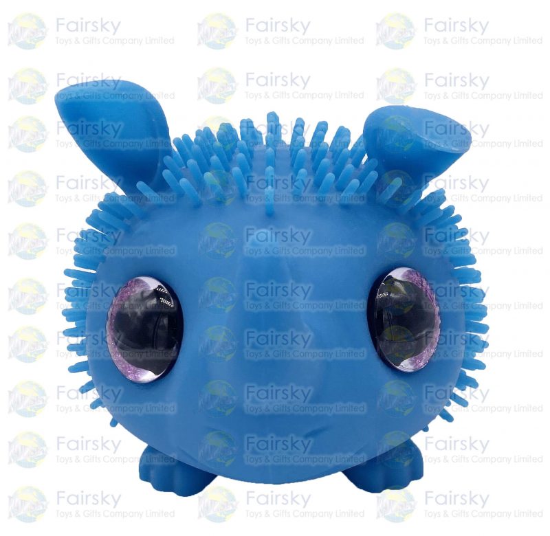 Big Eyes Animal in Rhinoceros Design Puffer Ball