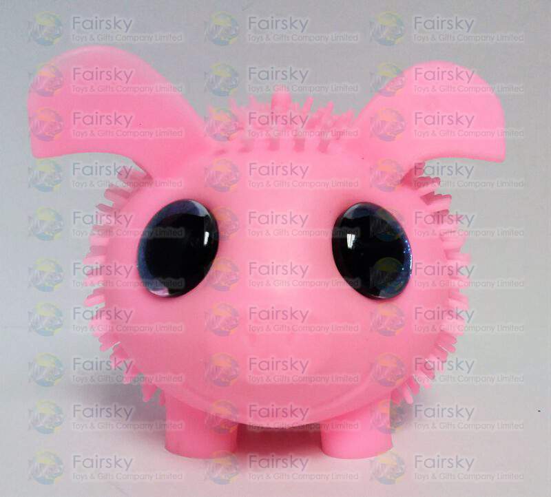 Big Eyes Animal in Pig Design Puffer Ball