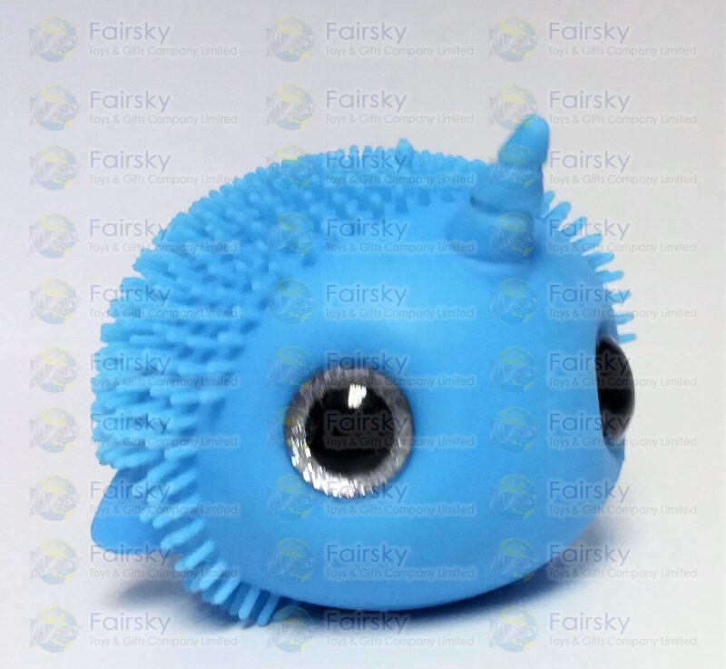 Big Eyes Animal in Narwhale Design Puffer Ball