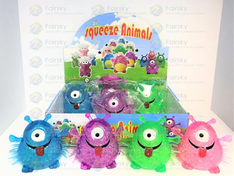 TPR Squeeze Water Beads Monster